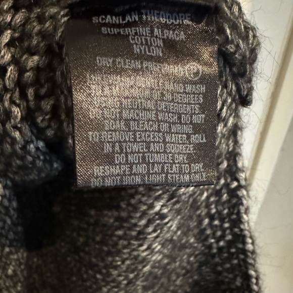 Scanlan Theodore alpaca fleece knit sweater - Picture 3 of 6